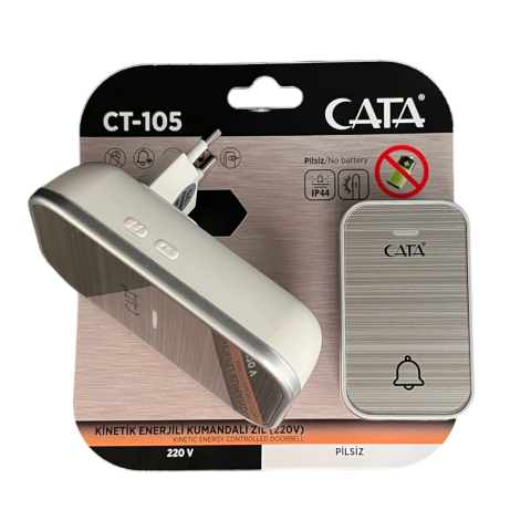 Cata Ct-105 Kinetik Enerjili Kumandalı Zil