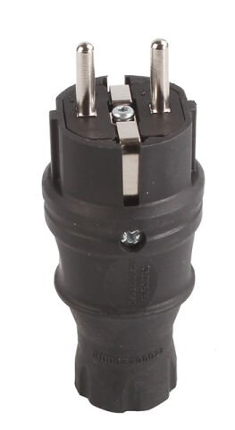 Mut-28 1X16 A. Monofaze Topraklı Erkek Fiş(Düz)