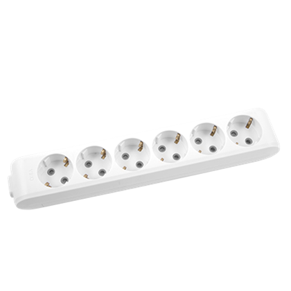Viko Multi-Let Altılı Priz Topraklı Çocuk Korumalı Klemensli
