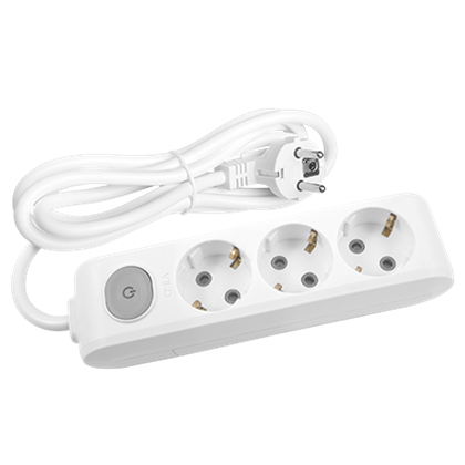 Viko Multi-Let Üçlü Priz Anahtarlı Topraklı Kablolu Çocuk Korumalı 2 Mt