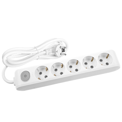 Viko Multi-Let Beşli Priz Anahtar Topraklı Kablolu Çocuk Korumalı 1 Mt