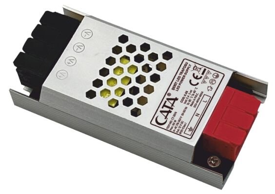 Cata Ct-2674 5 Amper Şerit Led Trafosu (60W) (Süper Slim Fansız)