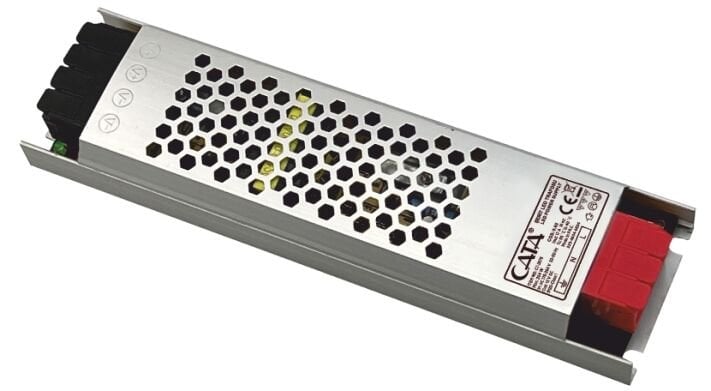 Cata Ct-2676 17 Amper Şerit Led Trafosu (200W) (Süper Slim Fansız)