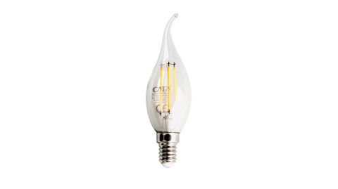Cata Ct-4062G 4W Led Filament Kıvrık Buji Ampul (Günışığı)