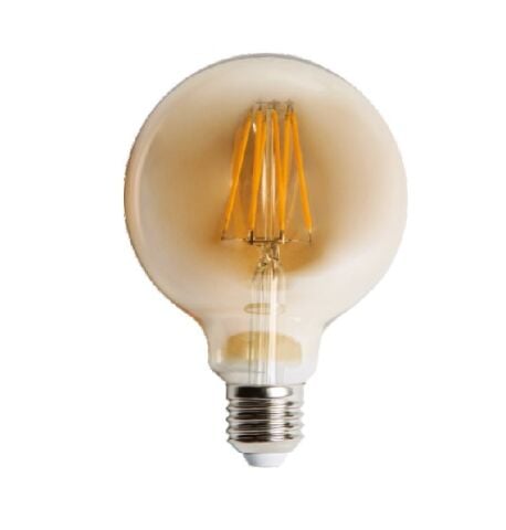 Cata Ct-4286 6W Rustik Led G90 Glop Ampul (E27)(Amber)