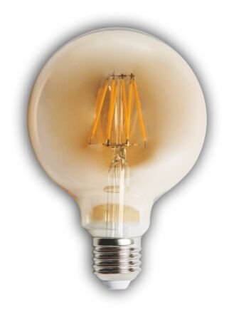 Cata Ct-4286 6W Rustik Led G90 Glop Ampul (E27)(Amber)