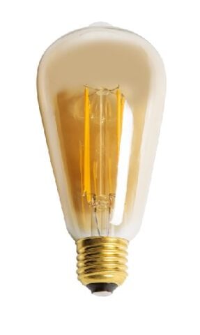 Cata Ct-4290 8W Rustik Led Ampul (St-64) (Amber )