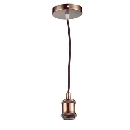 Horoz Tesla Red Copper E27 1 Metre Pendant Lamp