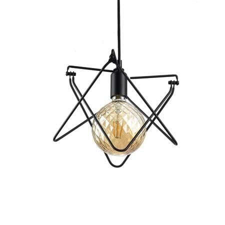 Horoz Kepler Siyah E27 1 Metre Pendant Lamp