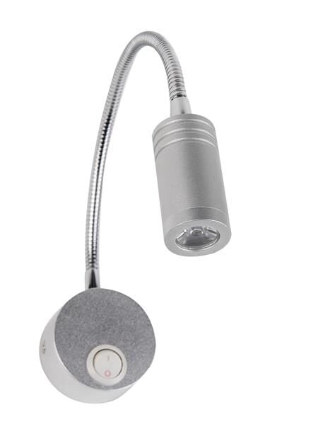 Horoz Turna 3W Gümüş 4200K Led Aplik