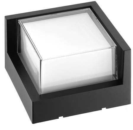 Horoz Suga-12/Sc 12W Siyah 4200K Led Bahçe Armatürü