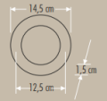 Cata Ct-5146B 9W Slim Panel (Beyaz)