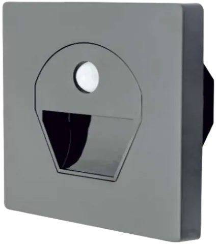 Cata Ct-5170Fg 1W Sensörlü Ledli Koridor Armatürü Füme Kasa (Günışığı)