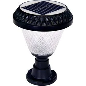 Horoz Sunlux-1/R 30W 6400K 3.7V Led Solar Yuvarlak Bahçe Armatürü