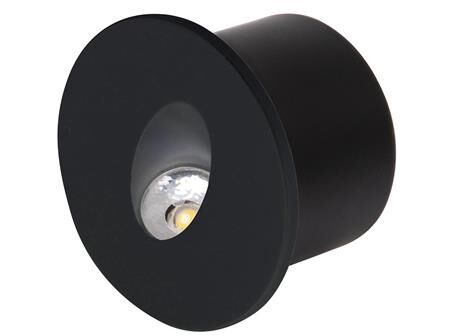 Horoz Yakut 3W Siyah Led Gömme 4000K