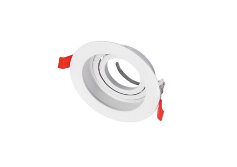 Cata Ct-5229 Pars Dekoratif Beyaz Kasa Yuvarlak