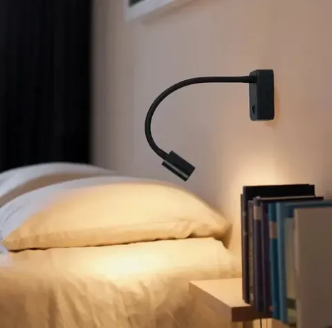 Cata Ct-5232G Baykuş Led Aplik ( Siyah Kasa )