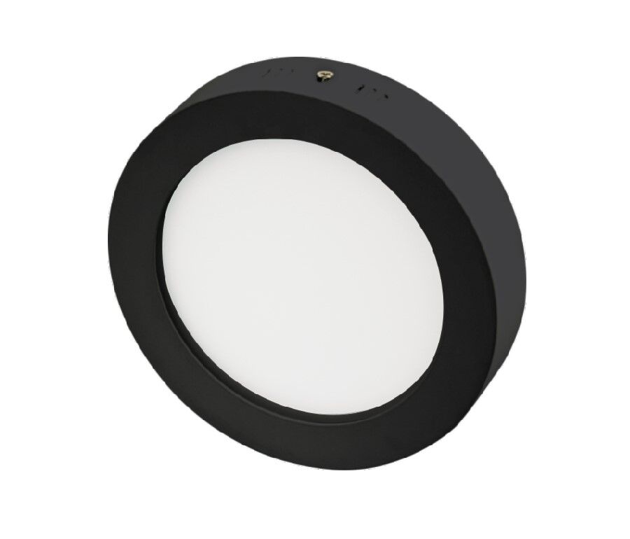 Cata Ct-5235G 18W Sıva Üstü Led Panel (Siyah Kasa)( 3200 K)(Yuvarlak)