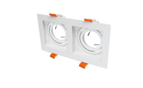 Cata Ct-5237 Pars Dekoratif Beyaz Kasa İkili