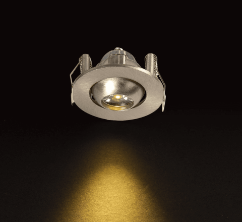 Cata Ct-5268A 1,5W Power Led Ufo Spot (Satin Kasa) (Amber)