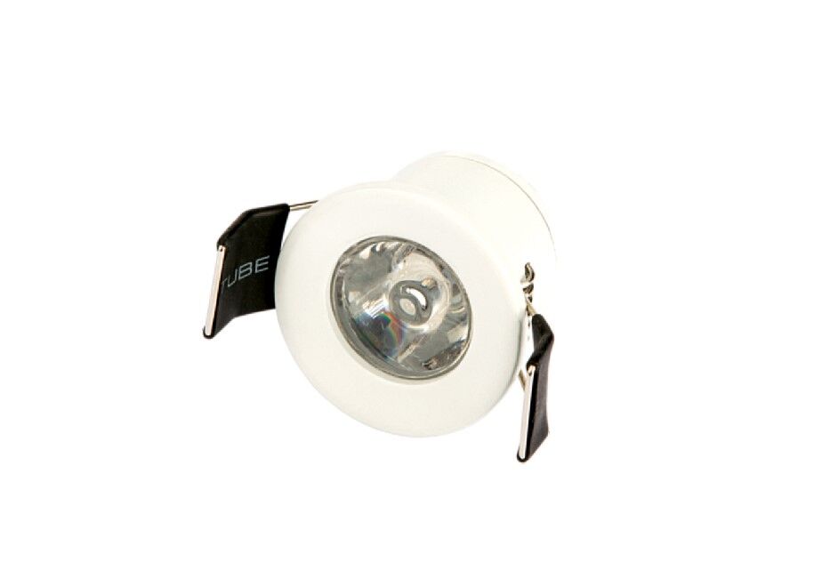 Cata Ct-5270M 1,5W  Yıldız Spot Power Ledli Beyaz Kasa (Mavi)