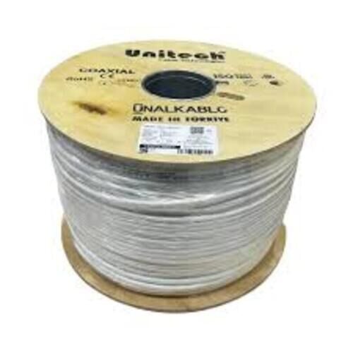 Ünal RG6/U4 Uydu Kablosu 500 Metre