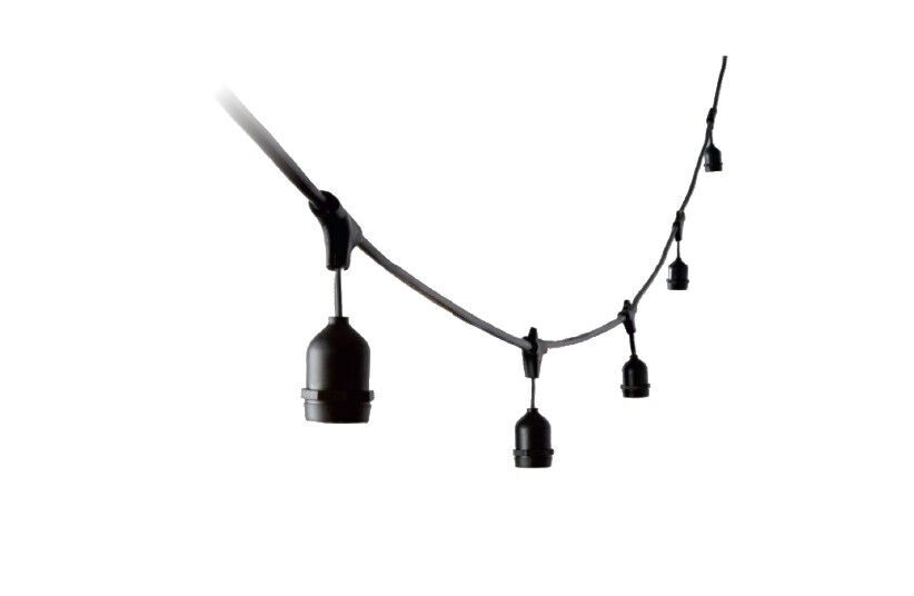 Cata Ct-7070 Sarmaşık Dış Mekan Armatür(10 Metre-20 Duy-Eklenebilir-E27)