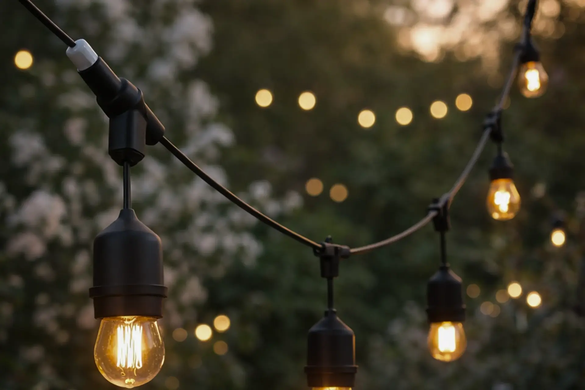 Cata Ct-7070 Sarmaşık Dış Mekan Armatür(10 Metre-20 Duy-Eklenebilir-E27)