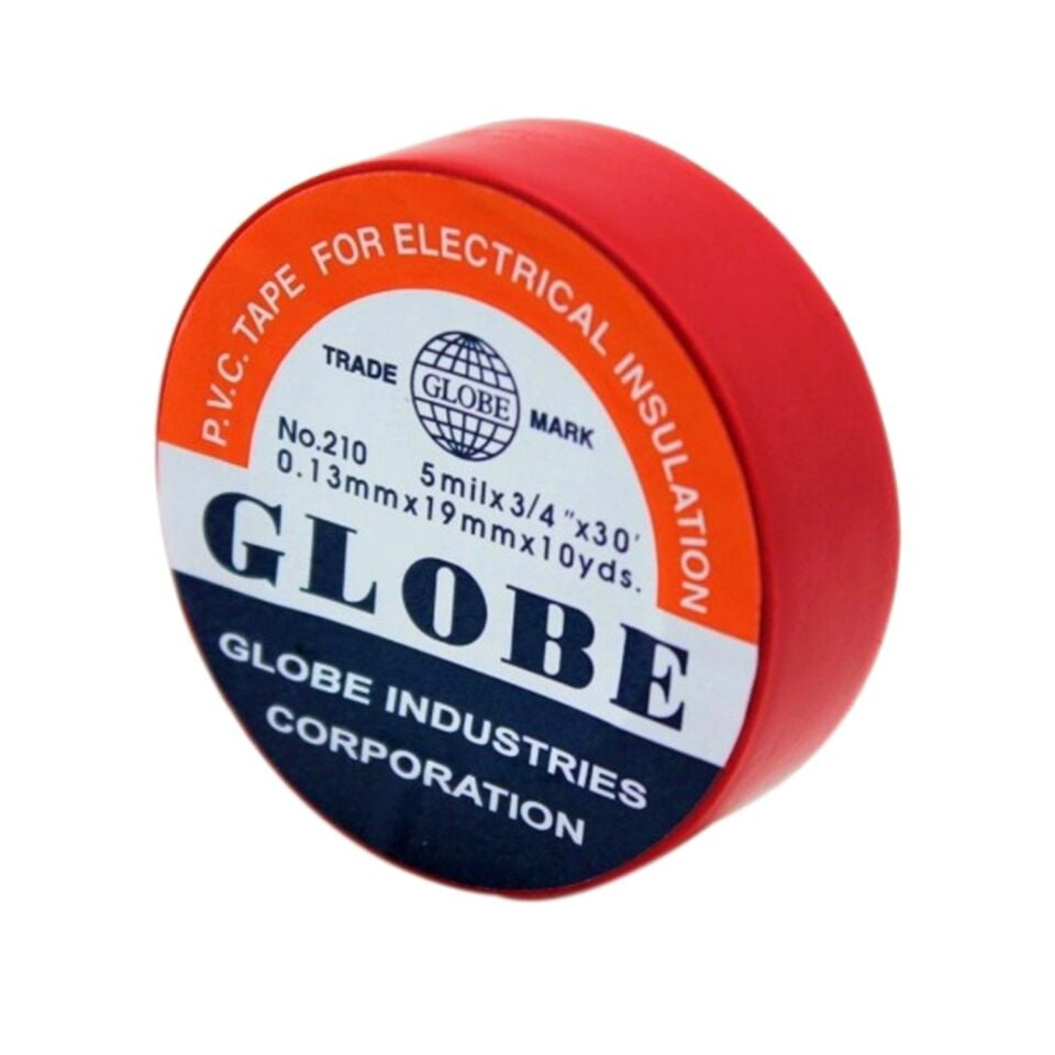 Globe İzole Bant Kırmızı 10'lu Paket