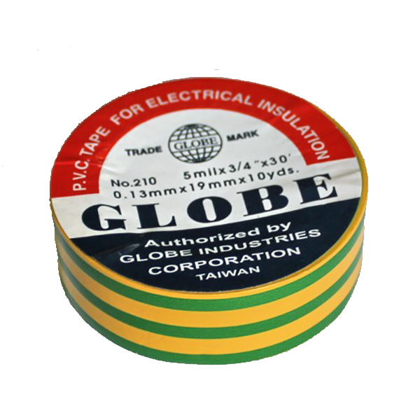Globe İzole Bant Sarı-Yeşil 10'lu Paket