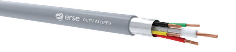 Erse Cctv-Al Rg 59/U-4+2X0,22+2X0,75 mm Hffr Kamera Kablosu