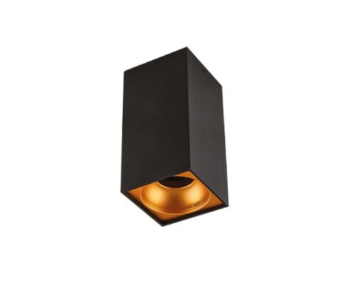 Cata Ct-5417 Atena Sıva Üstü Dekoratif Armatür (Gu-10) Siyah-Gold