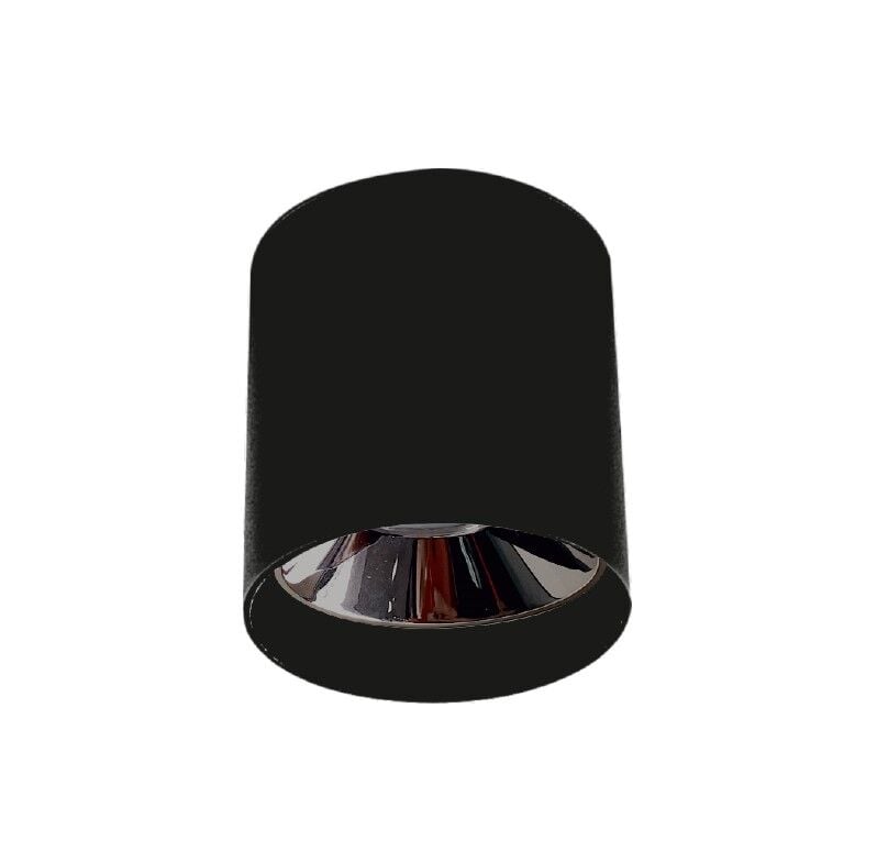 Cata Ct-5421Sp Foça Sıva Üstü Dekoratif Armatür ( Gu-10 ) (Siyah+Platın)