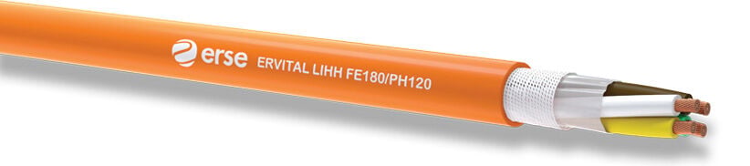 Erse Ervital LIHH Fe180/Ph120 4X0,75 mm Sinyal Kontrol Kablosu