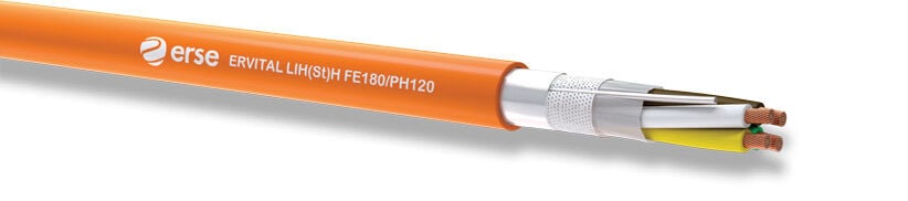 Erse Ervital LIH(St)H Fe180/Ph120 2X1 mm Sinyal Kontrol Kablosu