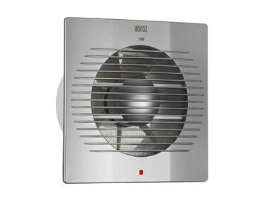Horoz Plastik Fan 100Ø Gümüş