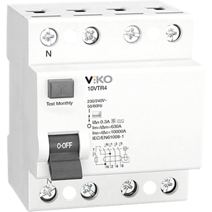 Viko 4X25A 30Ma Kaçak Akım Rölesi
