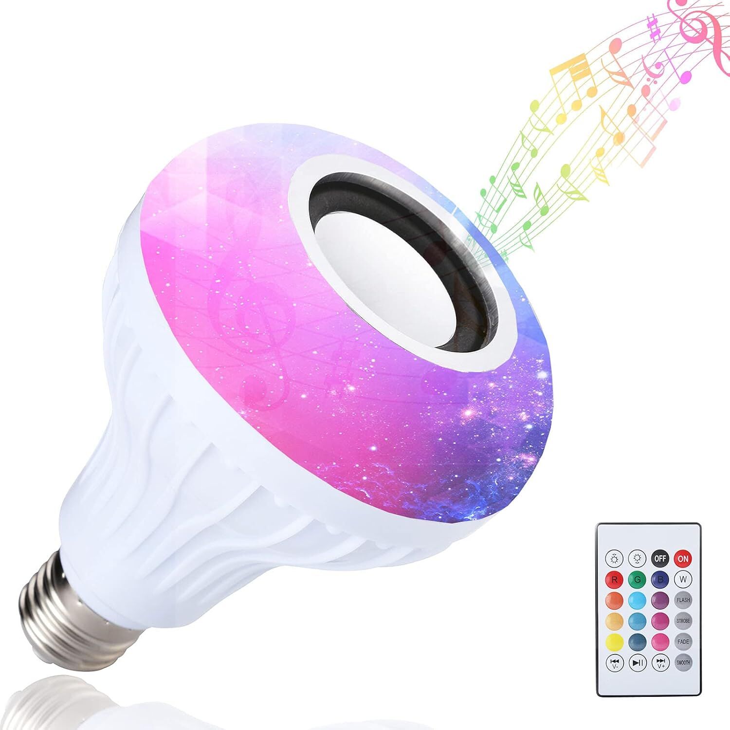 9W Uzaktan Kumandalı Hoparlör Rgb Led Ampul