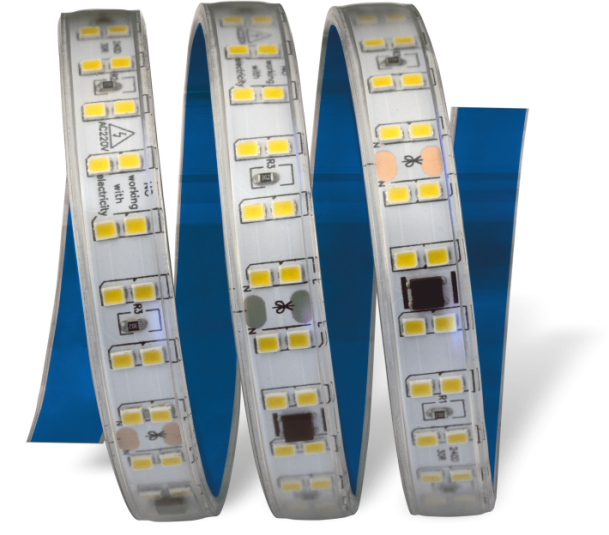 Cata Ct-4595 220V 240 Çip Şerit Led (Beyaz)(Yapışkanlı)