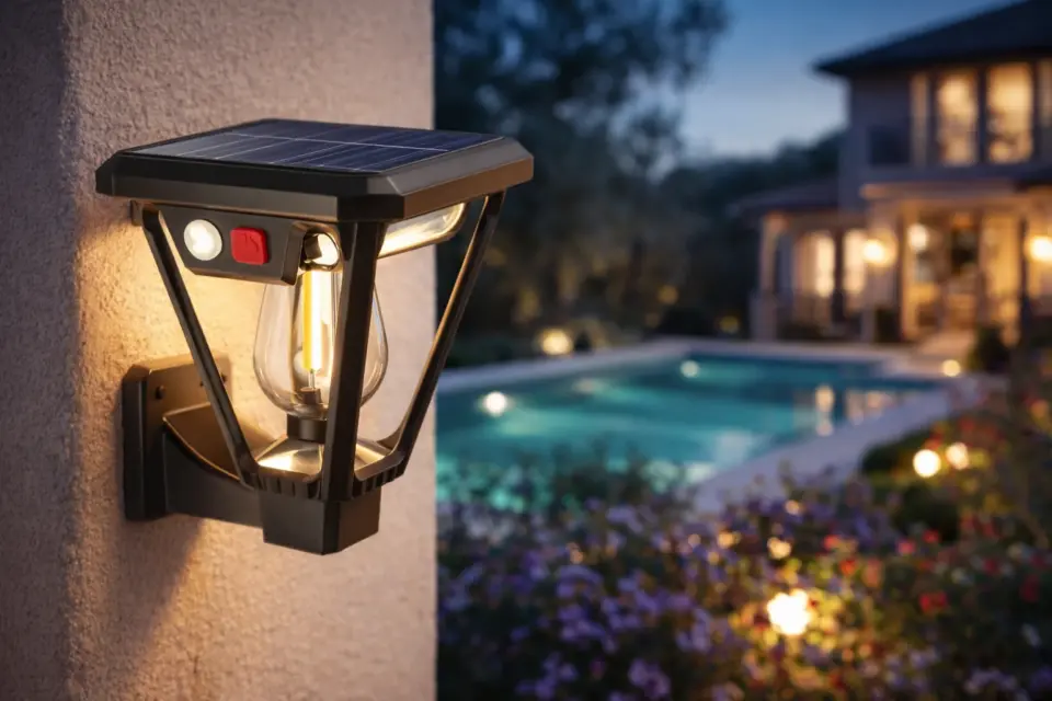 Cata Ct-7318 25W Sakura Solar Bahçe Duvar Aplik (Günışığı)