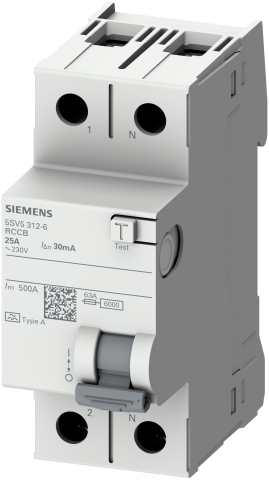 Siemens 2X80 Amper 300 Miliamper Yangın Koruma Rölesi