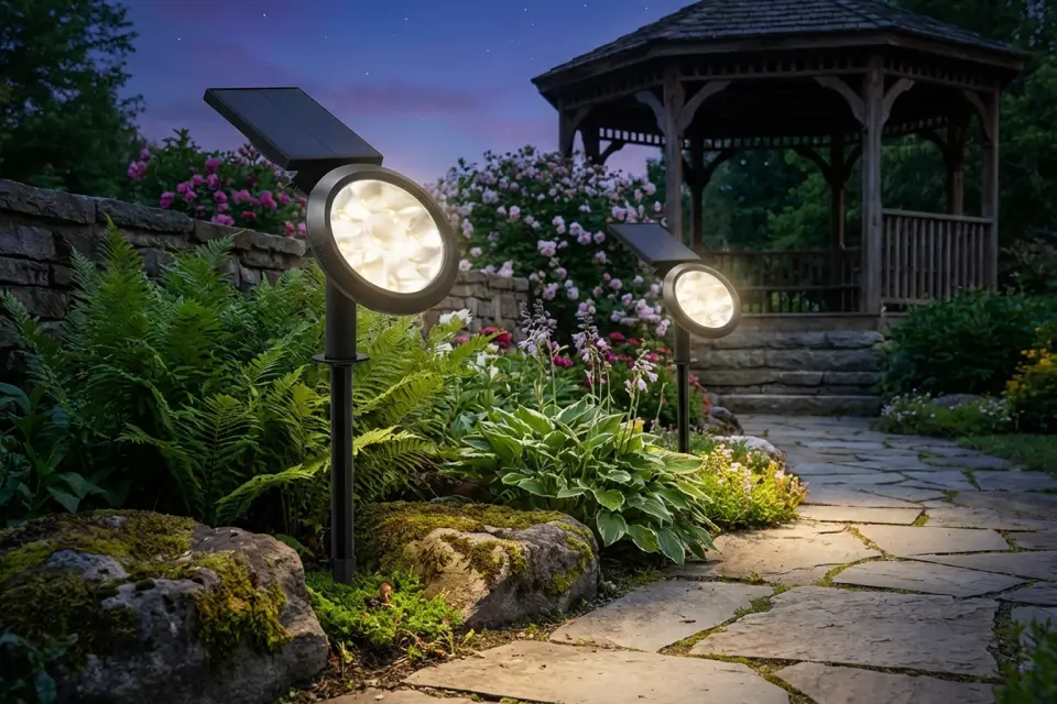 Cata Ct-7321 18W Solar Bahçe Armatürü (RGB)