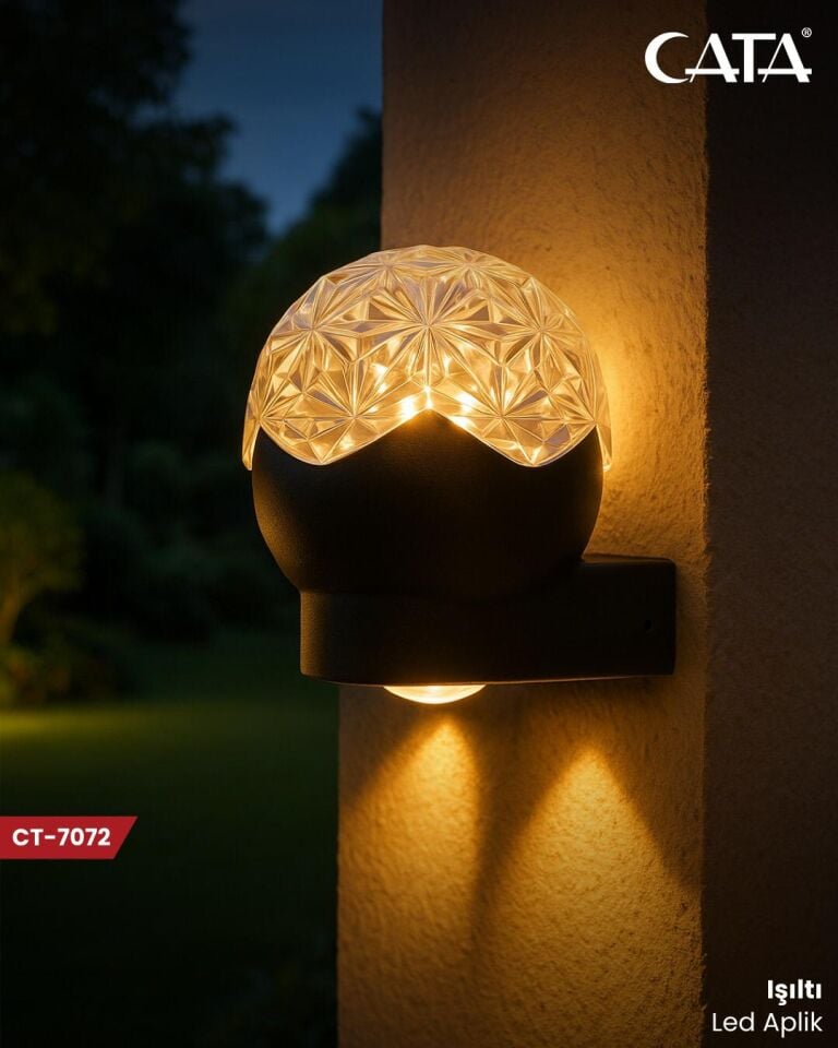 Cata Ct-7072 Işıltı Led Aplik Günışığı