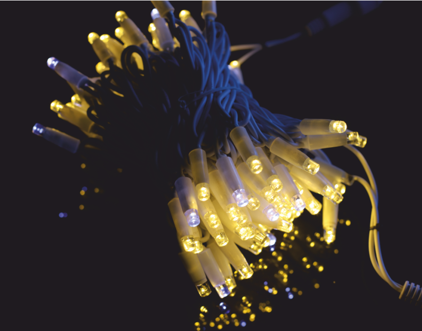 Cata Ct-8501 10 Mt Eklenebilir 100 Ledli Dış Mekan Günışığı  ( Ip65 Flaşlı )