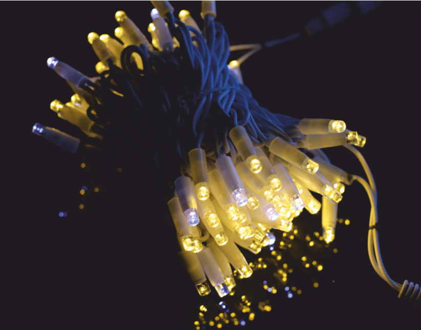 Cata Ct-8501 10 Mt Eklenebilir 100 Ledli Dış Mekan Günışığı  ( Ip65 Flaşlı )