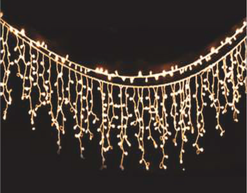 Cata Ct-8503 2X1 Saçak 152 Ledli Dış Mekan Günışığı 60X80X100 Cm ( Ip65 Flaşlı )