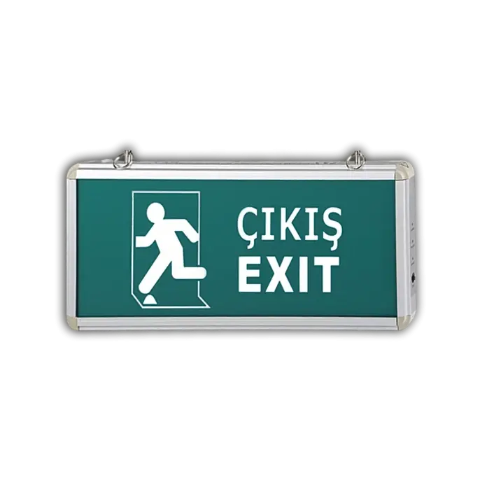 Cata Ct-9166 3W Exıt Çıkış Armatürü Ledli 3 Saat Akülü