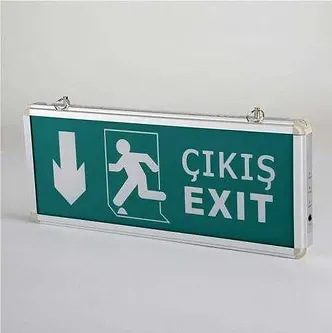 Cata Ct-9167 3W Exıt Çıkış Armatürü Ledli 3 Saat Akülü