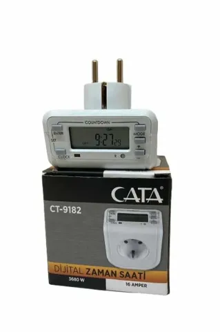 Cata Ct-9182 Dijital Zaman Saati ( 3500W )