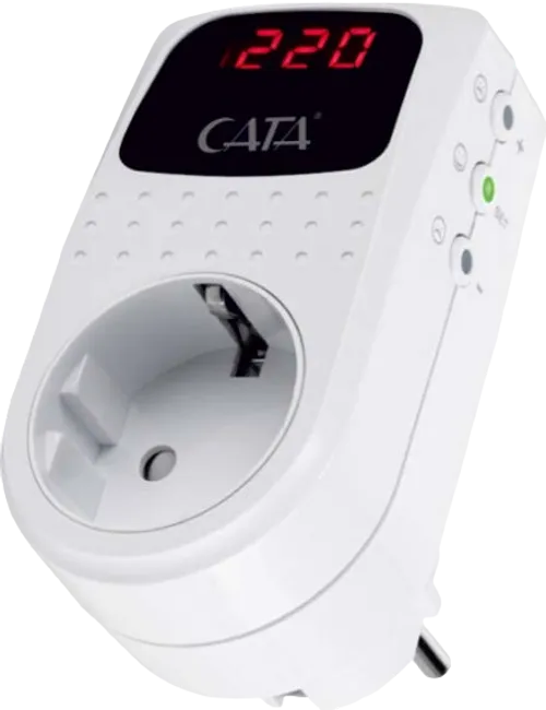 Cata Ct-9187 Dijital Akım Korumalı Priz ( 918 Joule ) ( 4000W )